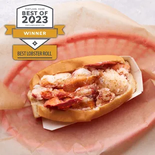 Stop by the shack today to try Portland, Maine&apos;s BEST lobster roll!