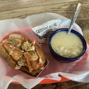 Buttery New England Style Roll
