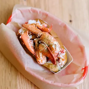 Our claim to fame! No fillers, just sweet, succulent lobster complimented by high-quality ingredients