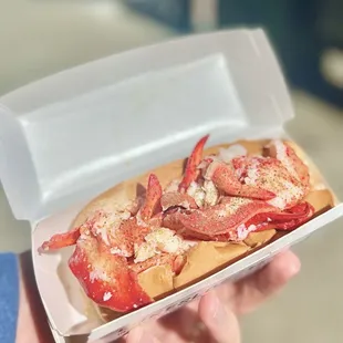 small lobster roll