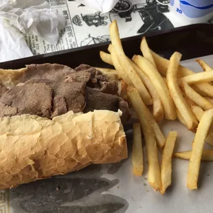 Beef w/ fry