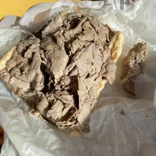 Beef sandwich