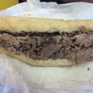 Luke's Homemade Italian Beef Sandwich