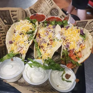 tacos, food