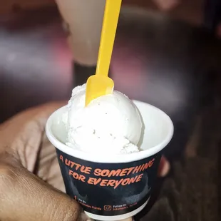Vanilla gelato... The big Me of this entire establishment. Don&apos;t sleep on it!