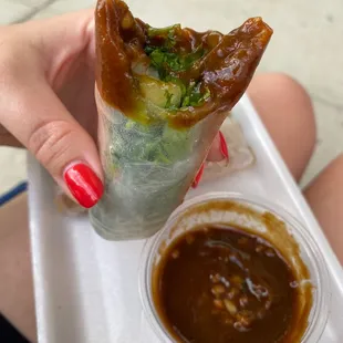 Summer Rolls with delicious sauce