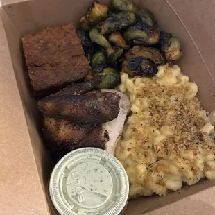 Quarter Chicken + Tuesday sides