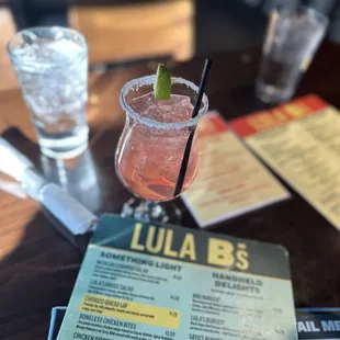 Margarita w/ Watermelon Pluckers