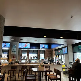 Bar area