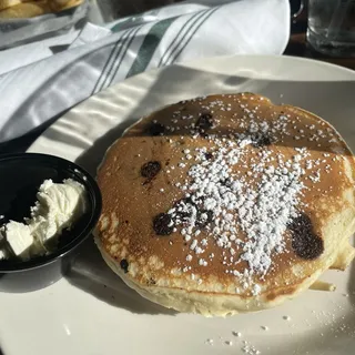 Grown-Up Chocolate Chip Pancakes