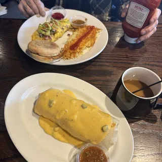 Cheesy Burrito