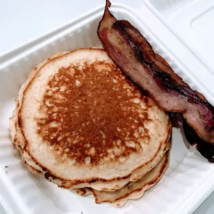 Buttermilk Pancakes &amp; Bacon