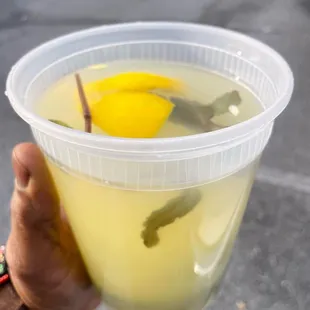 Cucumber Mint Lemonade