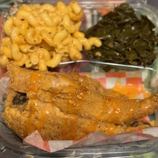 Fried Whiting with 2 Sides