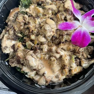 jerk chicken mac an cheese