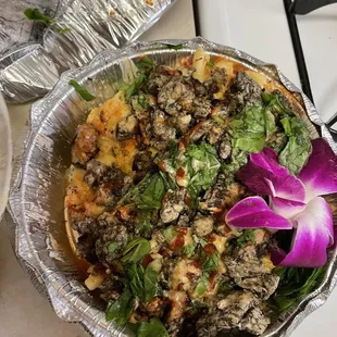 Jerk chicken mac &amp; cheese