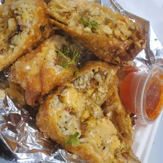 Curry Chicken Egg Rolls