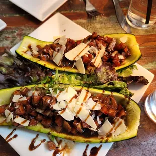 Zucchini &apos;brushetta&apos;