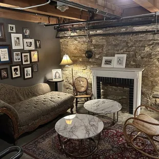 Basement lounge