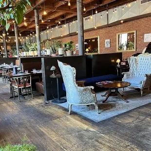 The dining as you walk in