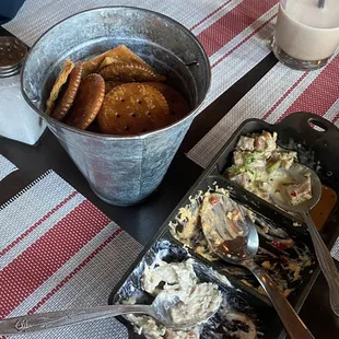 Triple Dip Appetizer