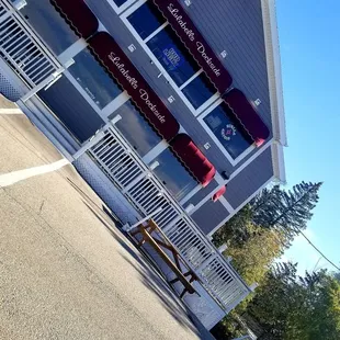 outside