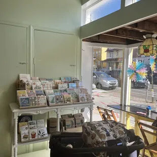 a view of the outside