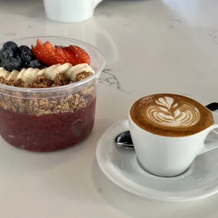 Acai Bowl + Macchiato