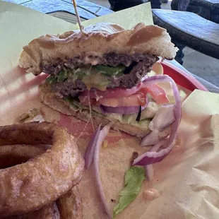 Stuffed Double Jalapeno Burger