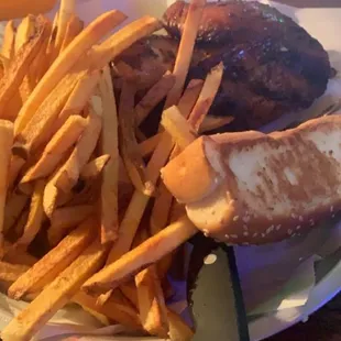 And it came with a salad before!