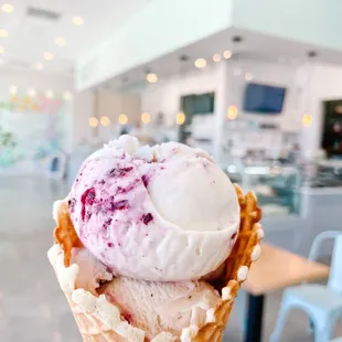 Blackberry Fool Ice Cream