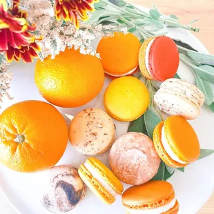 Thanksgiving macarons