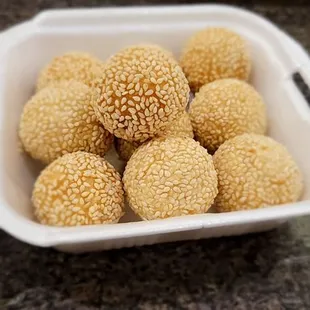 Sesame balls