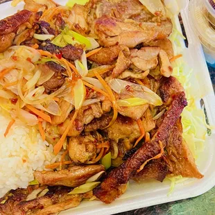 spicy chicken plate