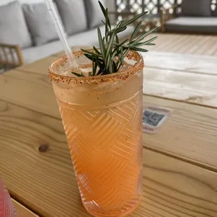 Boozed up Cantaloupe Fresca