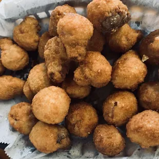 Fried mushrooms, decent, not the best, but not the worst.