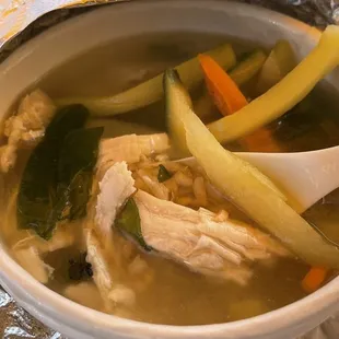 Mexican Chicken &amp; Brown Rice Soup
