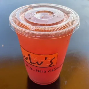 Seasonal Fresh Fruit Agua Fresca