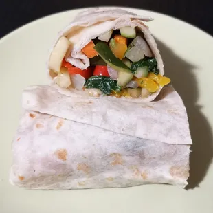 Grilled Veggie Burrito