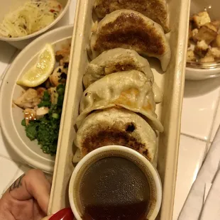 Sweet Potato Potstickers