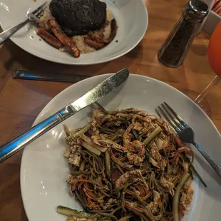 Cold Noodle Salad Pomegranate Short Rib