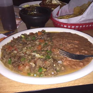 My favorite! Bistec a la Mexicana