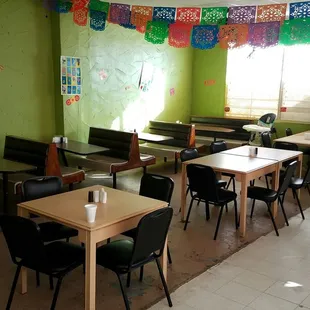 Great for groups, parties, and catering option.