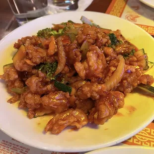 Orange chicken