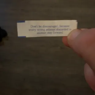 Misfortune cookie