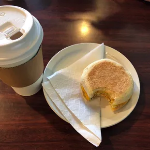 Spinach Egg White Sandwich