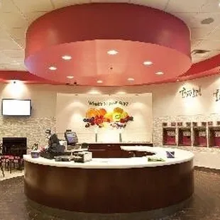 the front desk