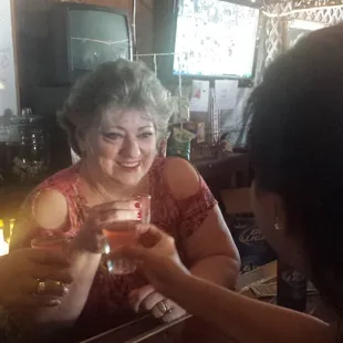 Super Nice bartender...never leaves you thirsty