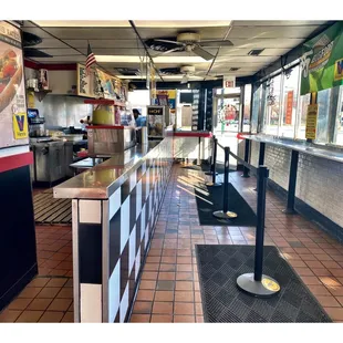 Inside. LULU&apos;s HOT DOGS.(Ogden Ave/Taylor St)Chicago Old School Hot Dogs Beef Burgers Gyros Salads Chicken Tamales etc. Cool!