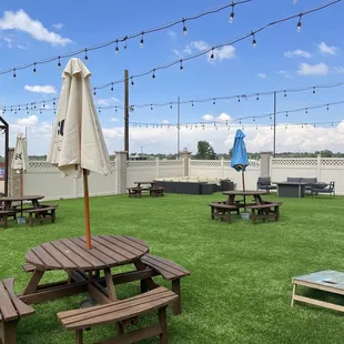 Outdoor sitting area